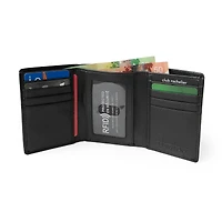Club Rochelier Men's Trifold Wallet