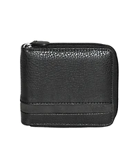 Roots Men's Men Zipper Around Wallet With Center Wing