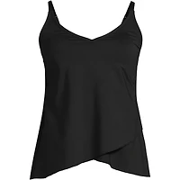 Lands' End Women's Dd-Cup Tulip Hem Tankini Top