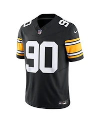 Men's Nike T.j. Watt Black Pittsburgh Steelers Vapor F.u.s.e. Limited Jersey