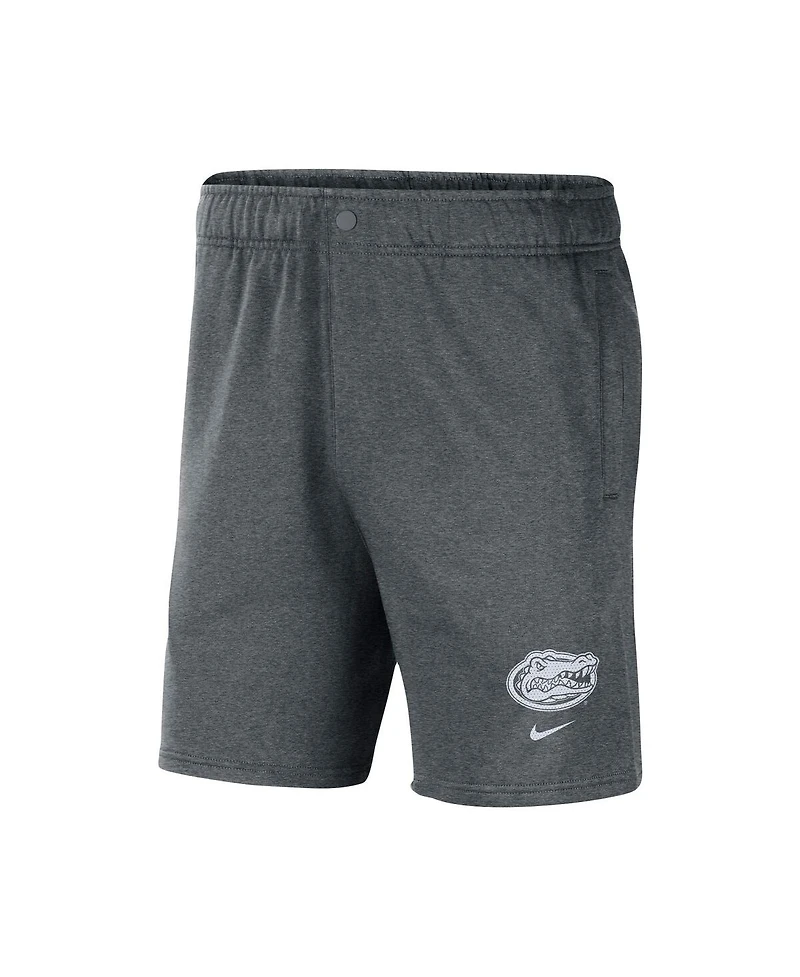 Men's Nike Gray Florida Gators Fleece Shorts