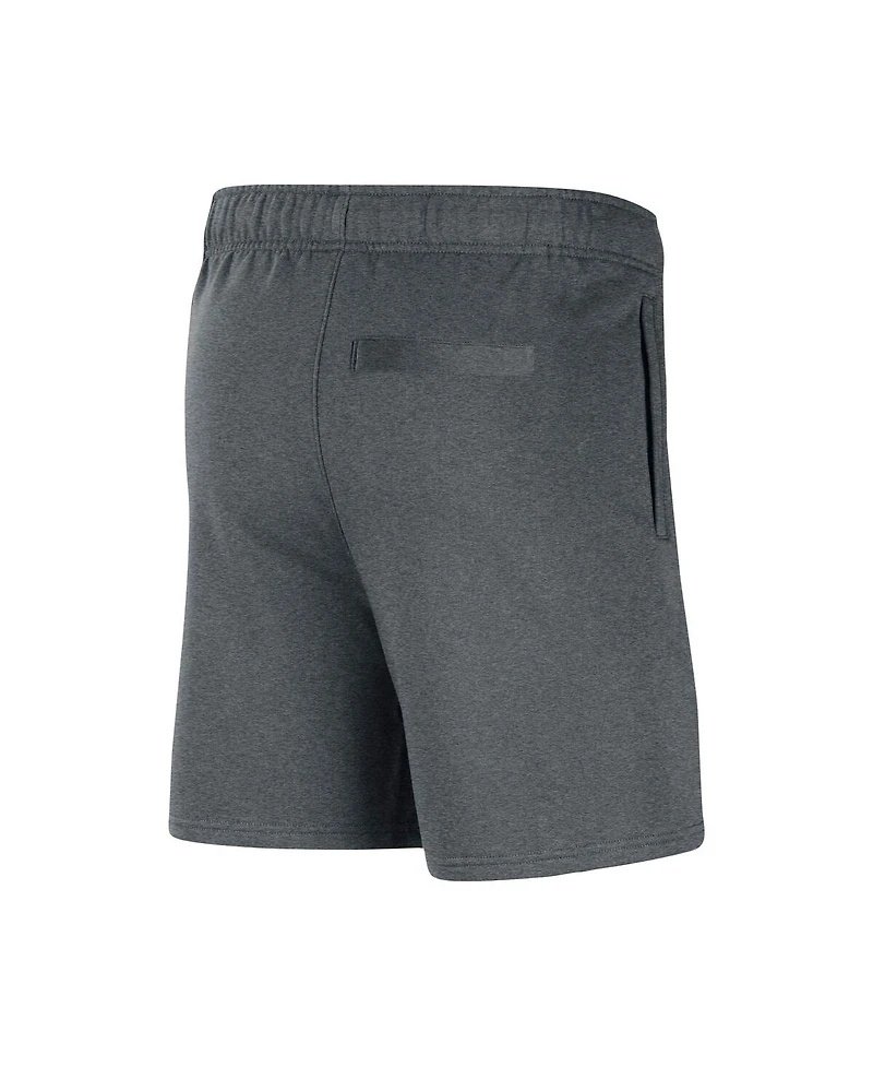 Men's Nike Gray Oregon Ducks Fleece Shorts