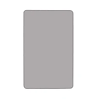 Emma+Oliver Mobile 36X72 Rectangle Laminate Adjustable Activity Table