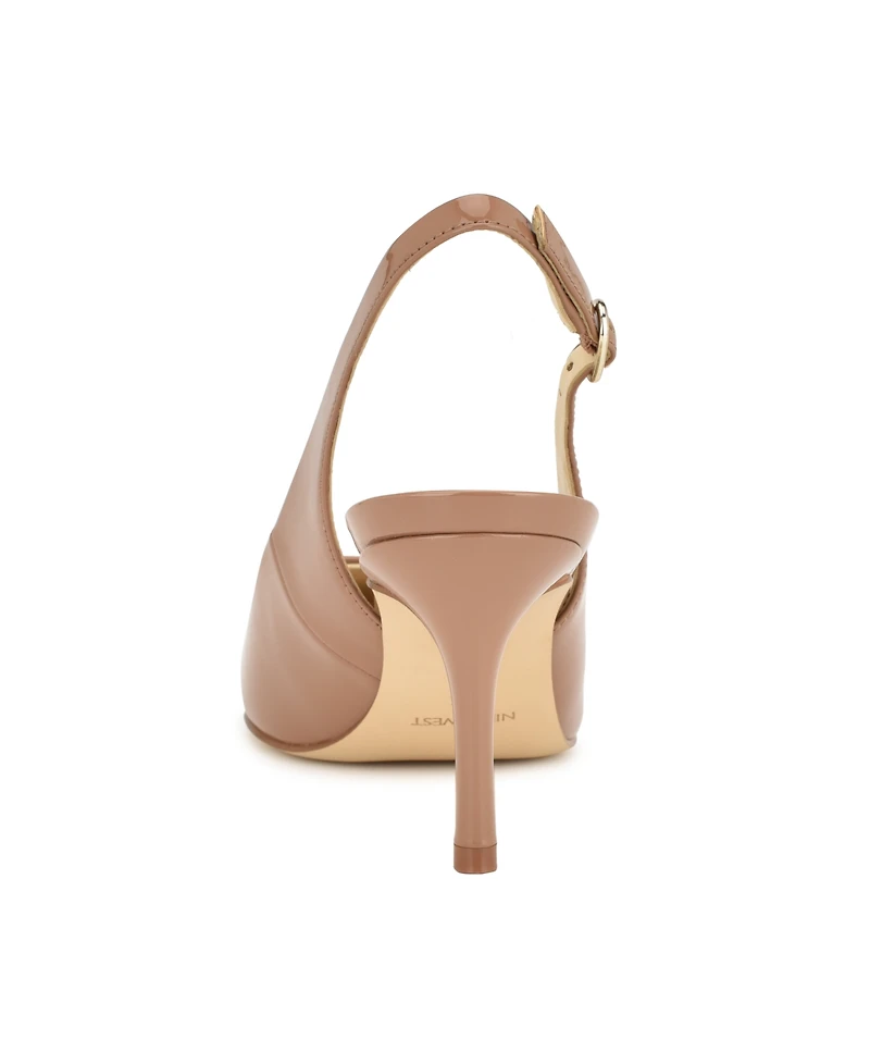 Nine West Women's Menora Adjustable Slingback Stiletto Pumps