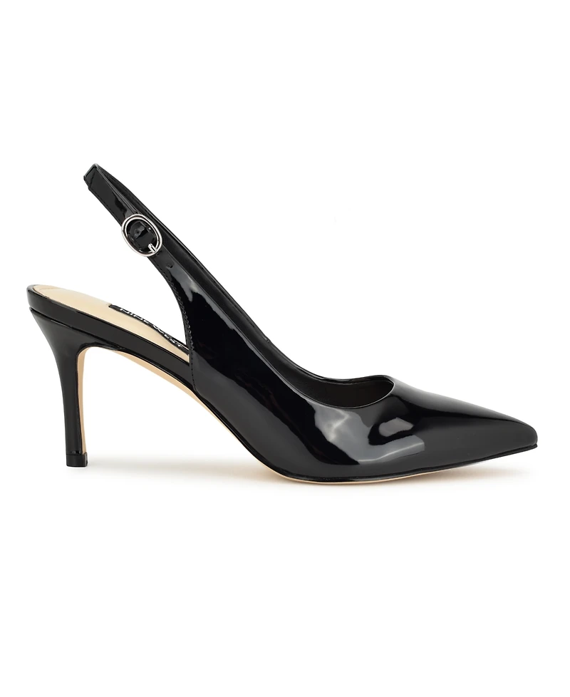 Nine West Women's Menora Adjustable Slingback Stiletto Pumps