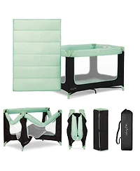 Dream On Me Baby Zodiak Portable Play Yard With Carry Bag And Shoulder Strap