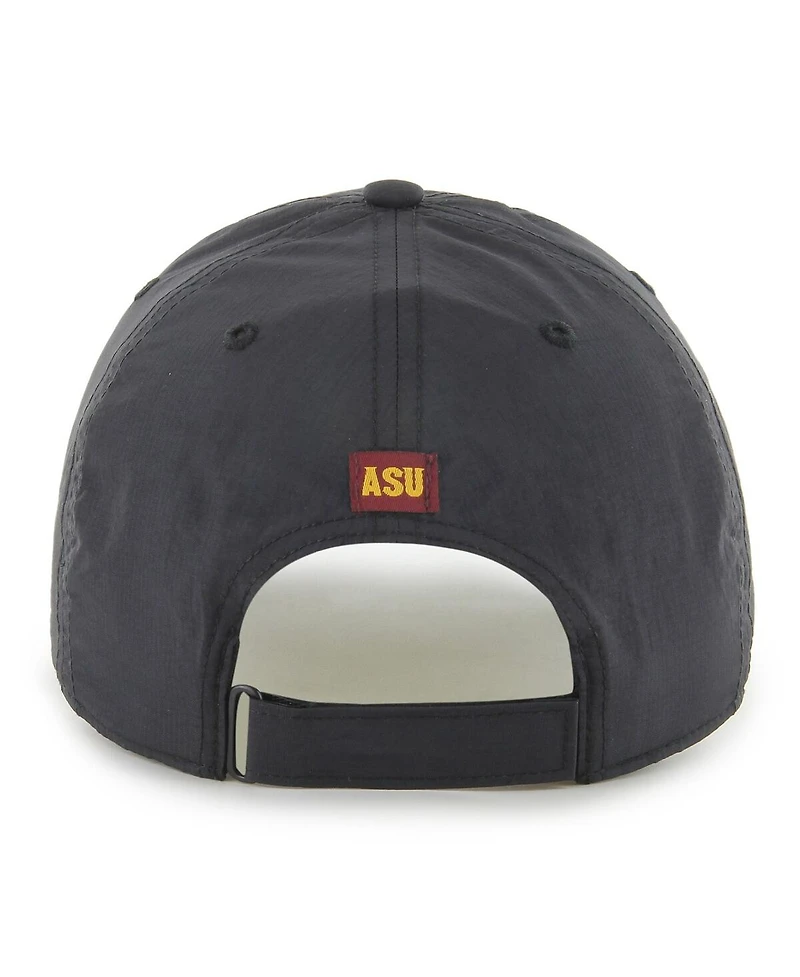 Men's '47 Brand Black Arizona State Sun Devils Microburst Clean Up Adjustable Hat