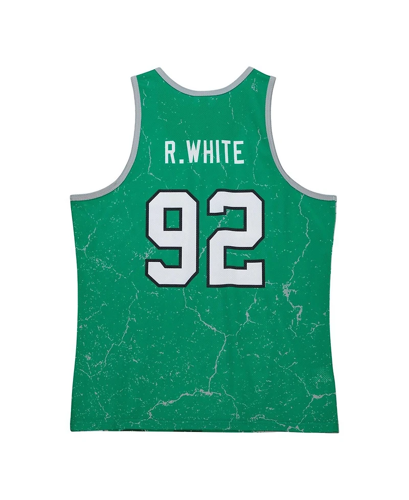 Men's Mitchell & Ness Reggie White Kelly Green Philadelphia Eagles 1992 Player Burst Tank Top