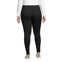 Lands' End Plus High Rise Serious Sweats Fleece Lined Pocket Leggings
