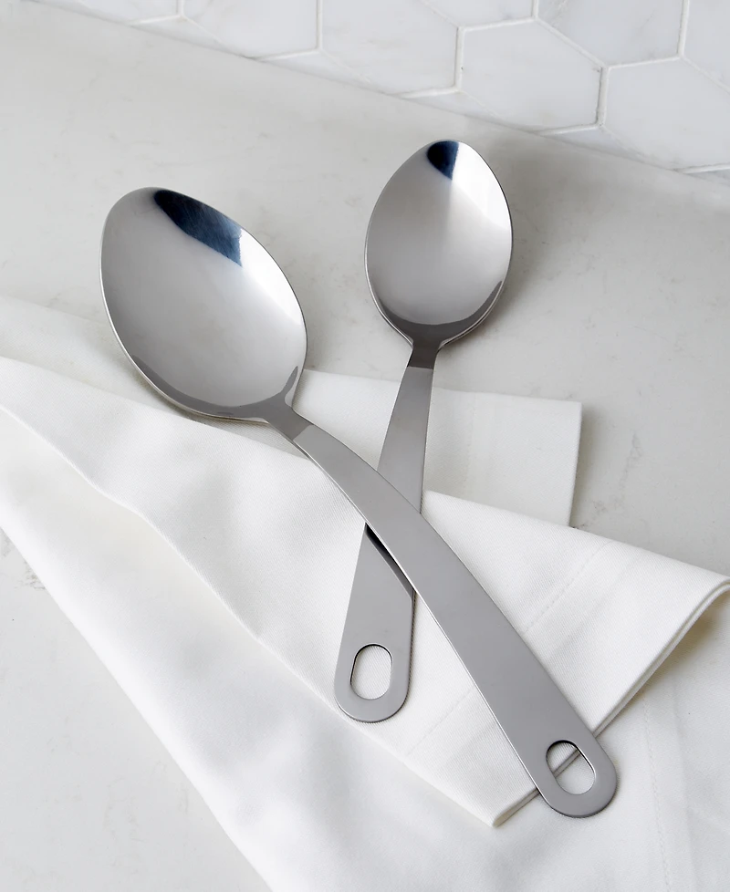 The Cellar 2-Pc. Stainless Steel Serving Spoon Set