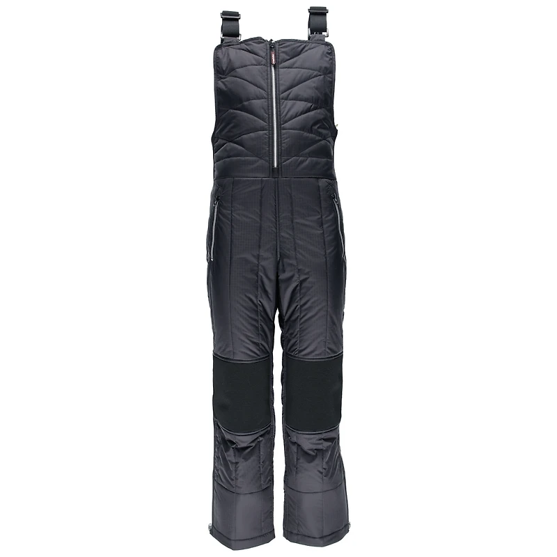 RefrigiWear Women's Diamond Quilted Bib Overalls - Insulated, Water-Repellent, and Wind-Tight Workwear for Extreme Cold