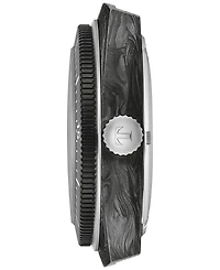 Tissot Men's Swiss Automatic Sideral S Red Perforated Rubber Strap Watch 41mm