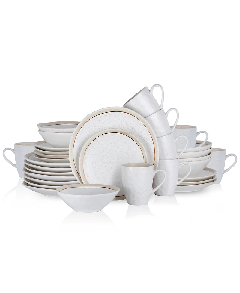 Stone Lain Clara 32 Pc. Dinnerware Set, Service for 8