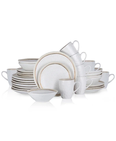 Stone Lain Clara 32 Pc. Dinnerware Set, Service for 8