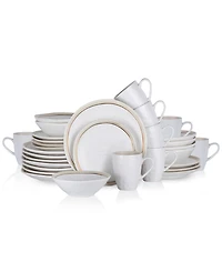 Stone Lain Clara 32 Pc. Dinnerware Set, Service for 8
