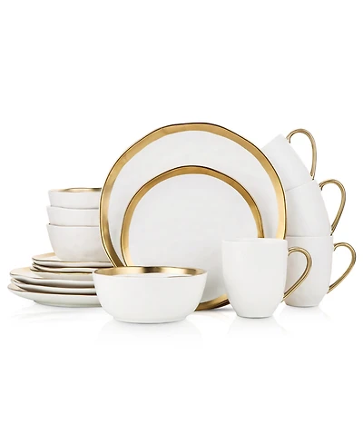 Stone Lain Florian 32 Pc. Dinnerware Set, Service for 8