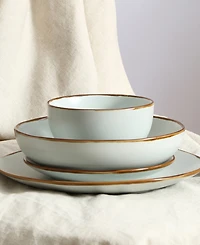 Stone Lain Brasa 16 Pc. Dinnerware Set, Service for 4