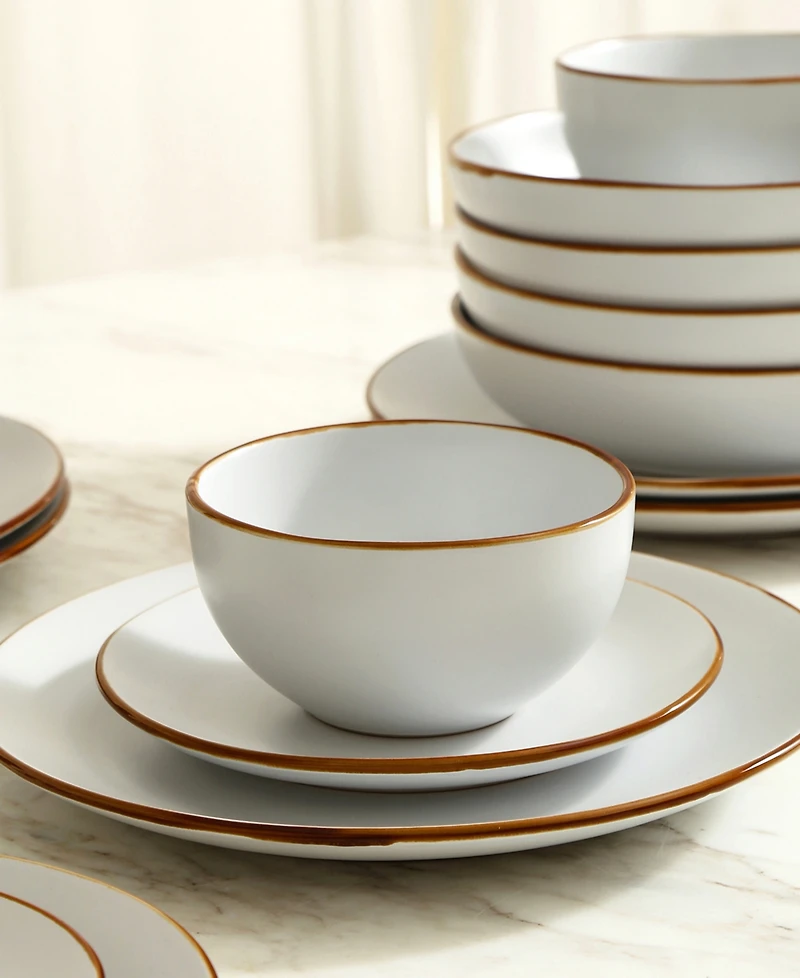 Stone Lain Brasa 32 Pc. Dinnerware Set, Service for 8
