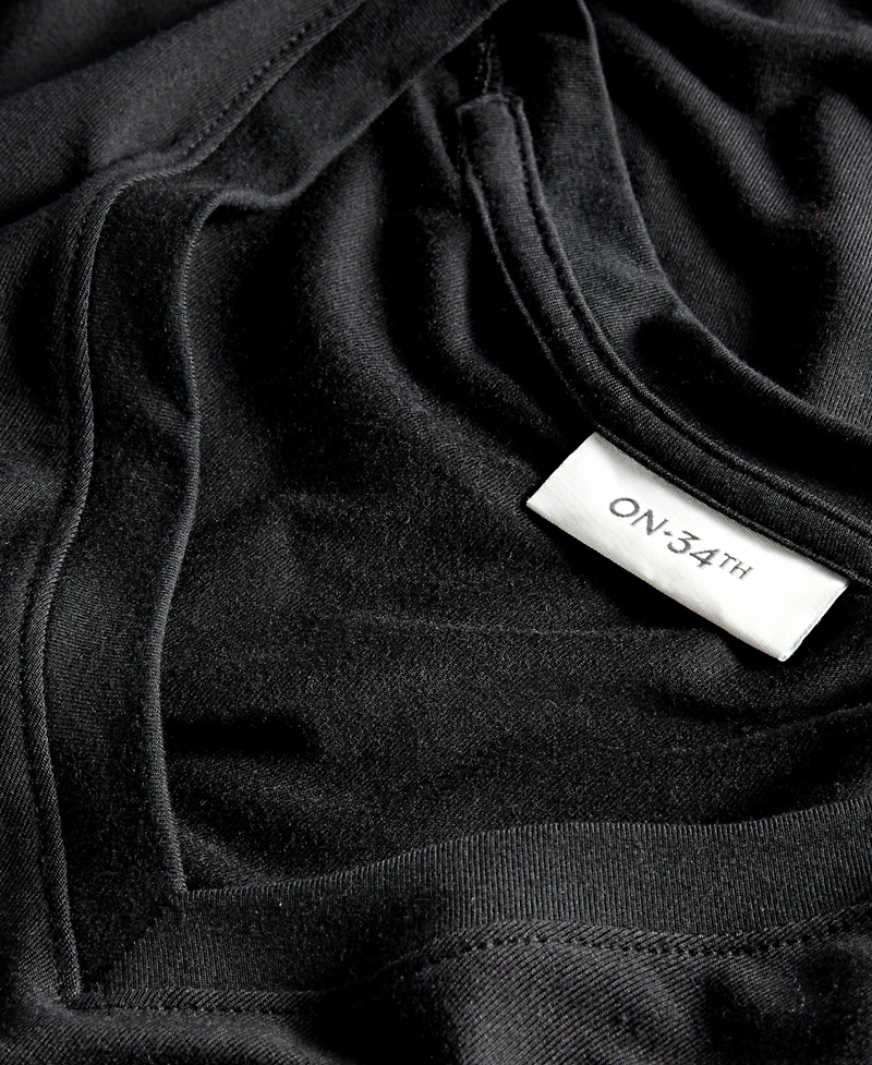 On 34th Women's Modal V-Neck T-Shirt, Created for Macy's