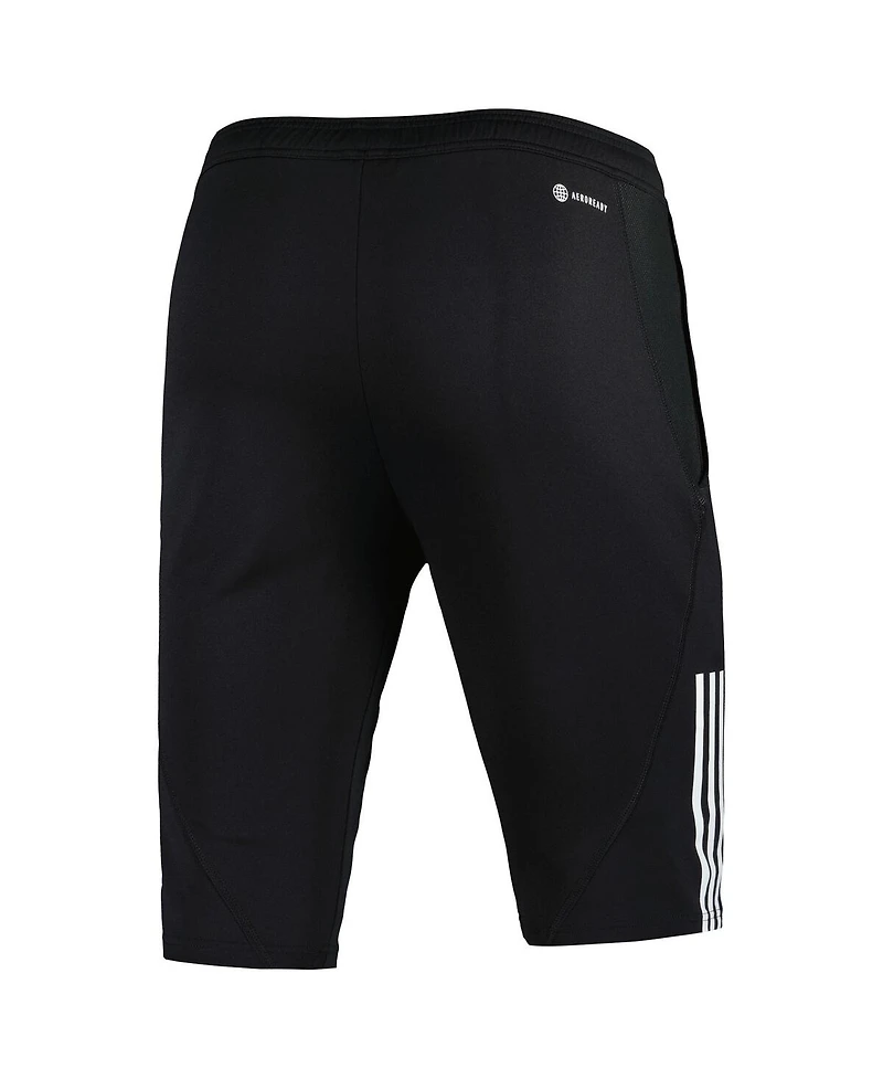 Men's adidas Black New York Red Bulls 2023 On-Field Training Aeroready Half Pants