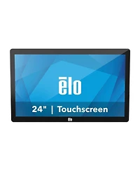 Elo 24 in. Usb Clear Zb Vga & Hdmi Touchscreen Desktop Monitor - Black
