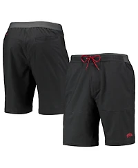 Men's Columbia Charcoal Arkansas Razorbacks Twisted Creek Omni-Shield Shorts