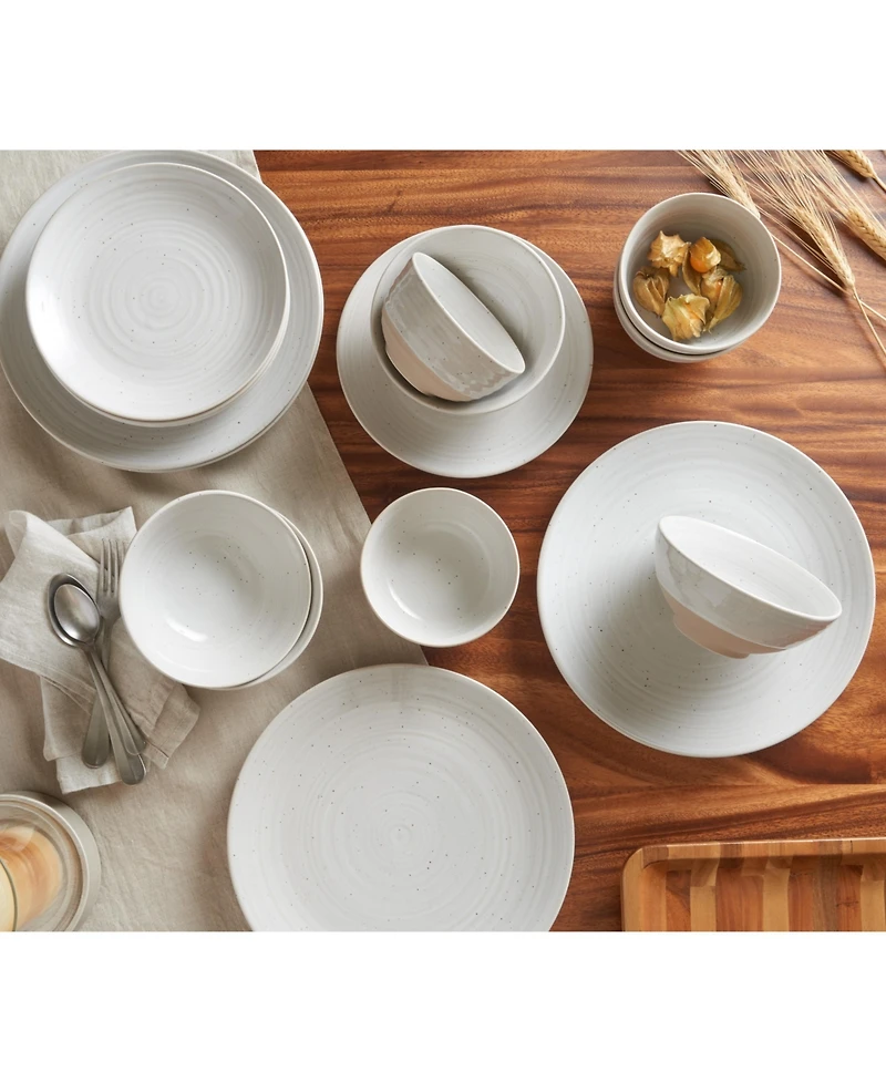 Sango Siterra Round 16 Piece Dinnerware Set, Service for 4