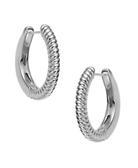 Cubic Zirconia Elegant Small Hoop Earrings