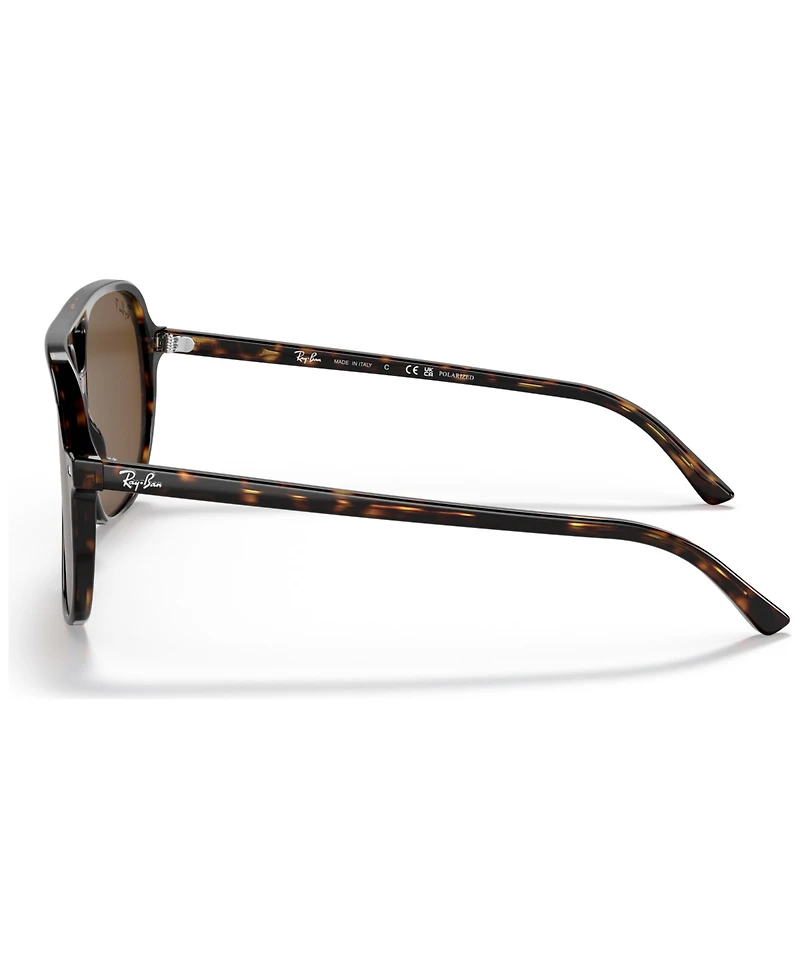 Ray-Ban Unisex Polarized Sunglasses, Bill