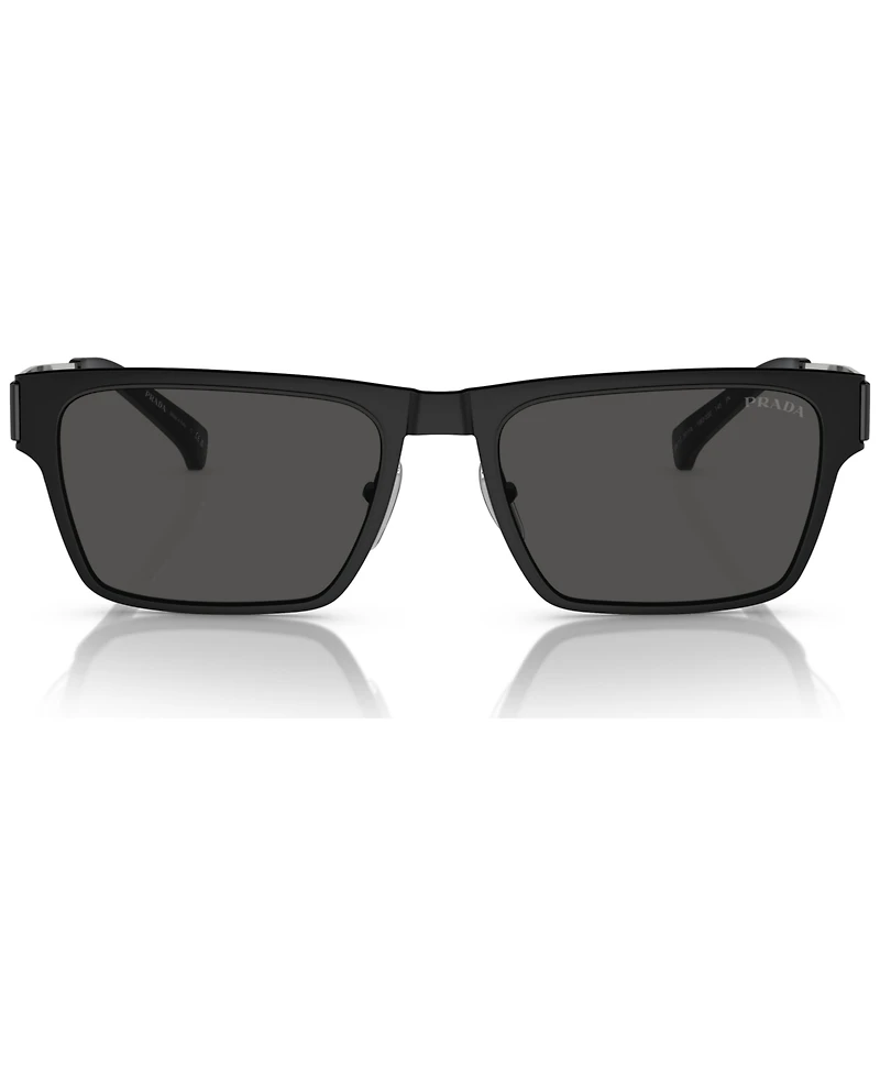 Prada Rectangular Men's Sunglasses, Pr 71ZS