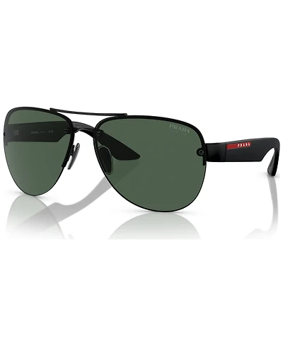 Prada Linea Rossa Men's Sunglasses, Ps 55YS