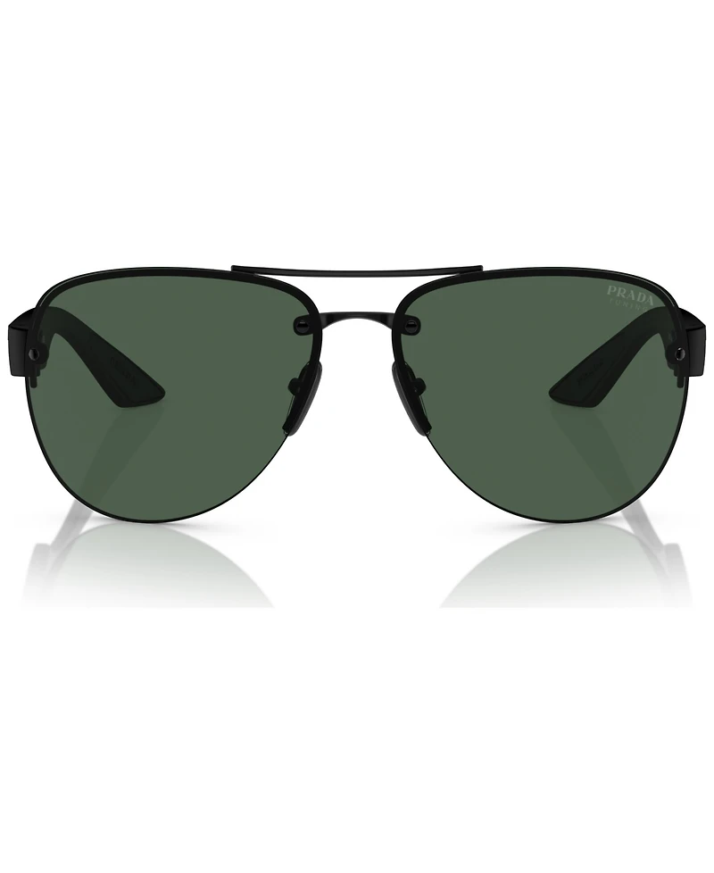 Prada Linea Rossa Men's Sunglasses, Ps 55YS