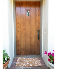 Kaf Home Coir Doormat, Snowflake