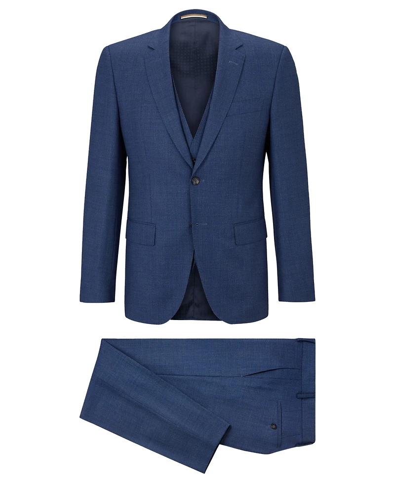 Boss by Hugo Boss Men's Three-Piece Slim-Fit Suit