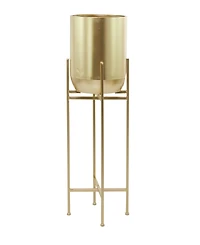 CosmoLiving Metal Indoor Outdoor Dome Planter with Removable Stand