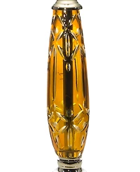 Dale Tiffany Glossy Amber Lead Crystal Table Lamp