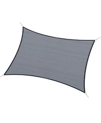 20' x 13' Recgle Outdoor Patio Portable Shade Canopy Sun Sail