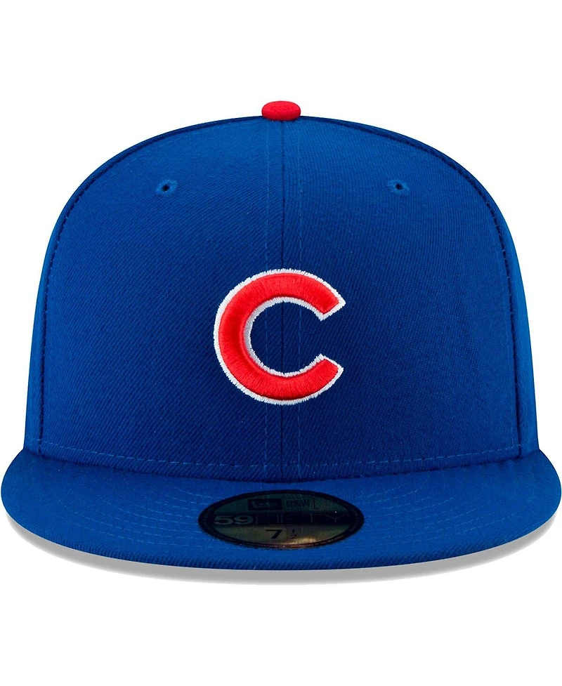 Men's New Era Royal Chicago Cubs On-Field 2023 World Tour London Series 59FIFTY Fitted Hat