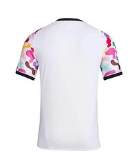Men's adidas White Portland Timbers 2023 Pride Pre-Match Top