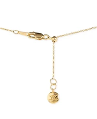 Le Vian Ombre Multi-Gemstone (1/4 ct. t.w.) & Chocolate Ombre Diamond (1/2 ct. t.w.) Seahorse Pendant Necklace in 14k Gold, 18" + 2" extender