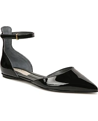 Franco Sarto Women's Racer-Flat Ankle Strap Pointed Toe Flats