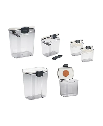 Prepworks ProKeeper 6 Piece Airtight Food Pantry Storage Container Set