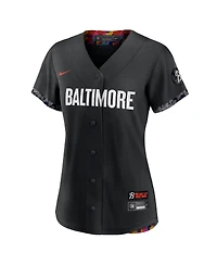 Women's Nike Black Baltimore Orioles 2023 City Connect Replica Jersey
