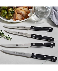 Zwilling Twin Gourmet Steak Knives, Triple Riveted Set of 4
