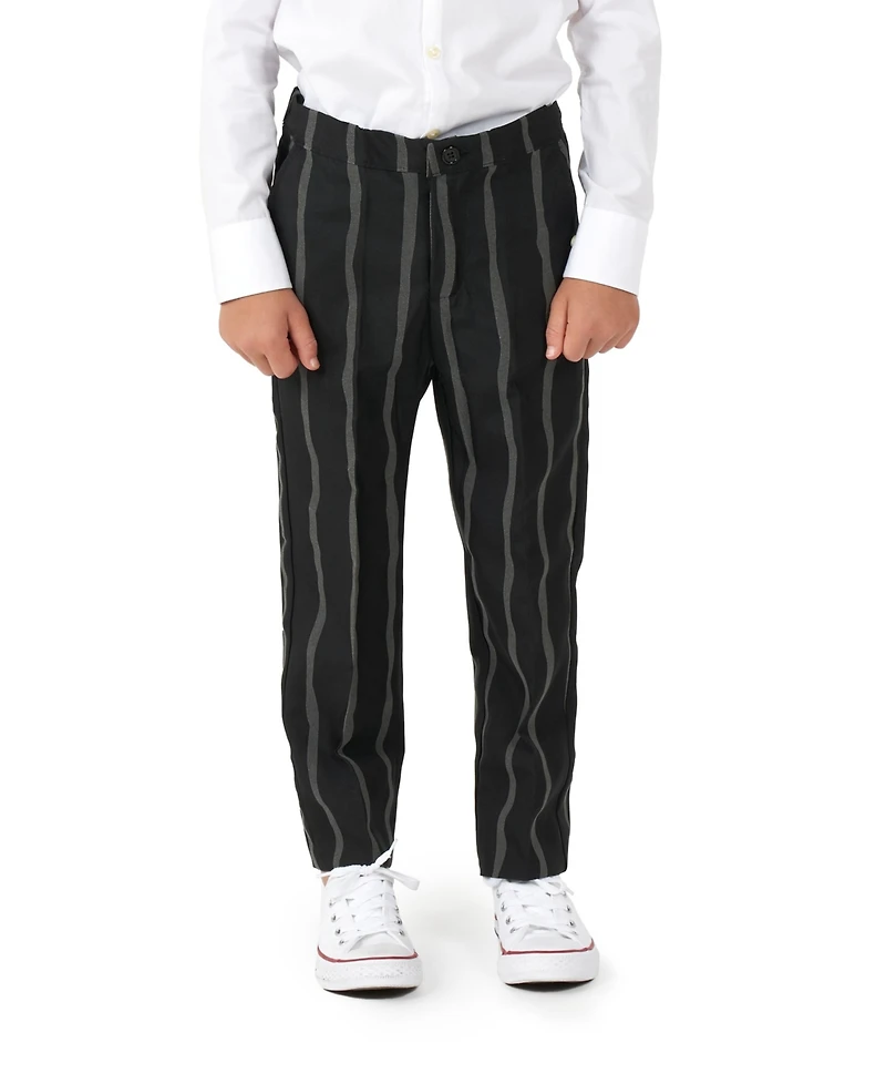 Suitmeister Big Boys Oversized Pinstripe Button Closure Suit Set
