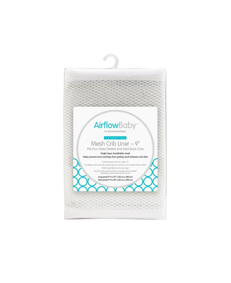 Halo Dream Inc. AirflowBaby Breathable Mesh Liner for Full-Size Cribs