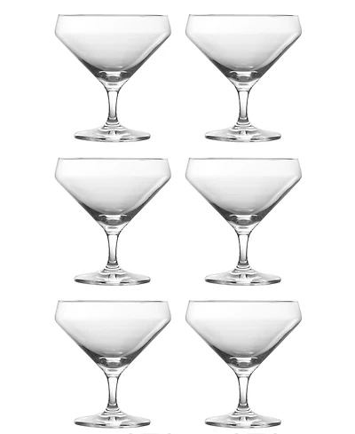 Zwiesel Glas Pure Short Stem Martini 23.3 oz, Set of 6