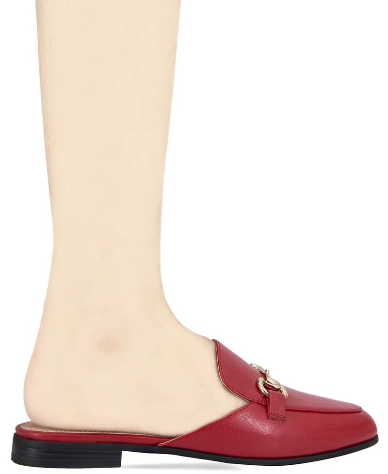 BCBGeneration Women's Zorie Tailored Slip-On Loafer Mules