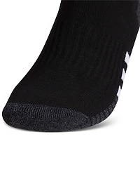 adidas Men's 3-pk. Cushioned Quarter Logo Socks
