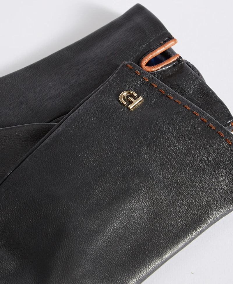 Cole Haan Women's Leather Stud Gloves